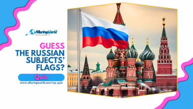 russian flags